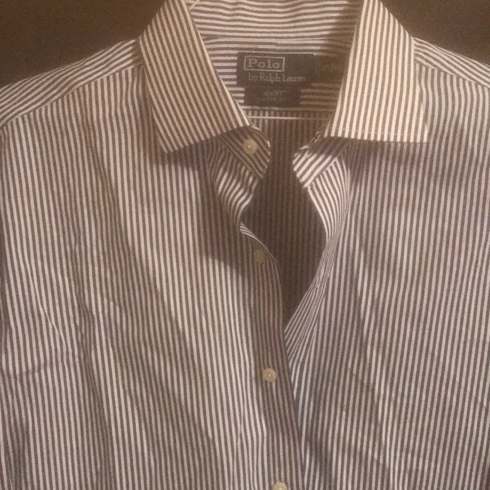 Polo long sleeve button down